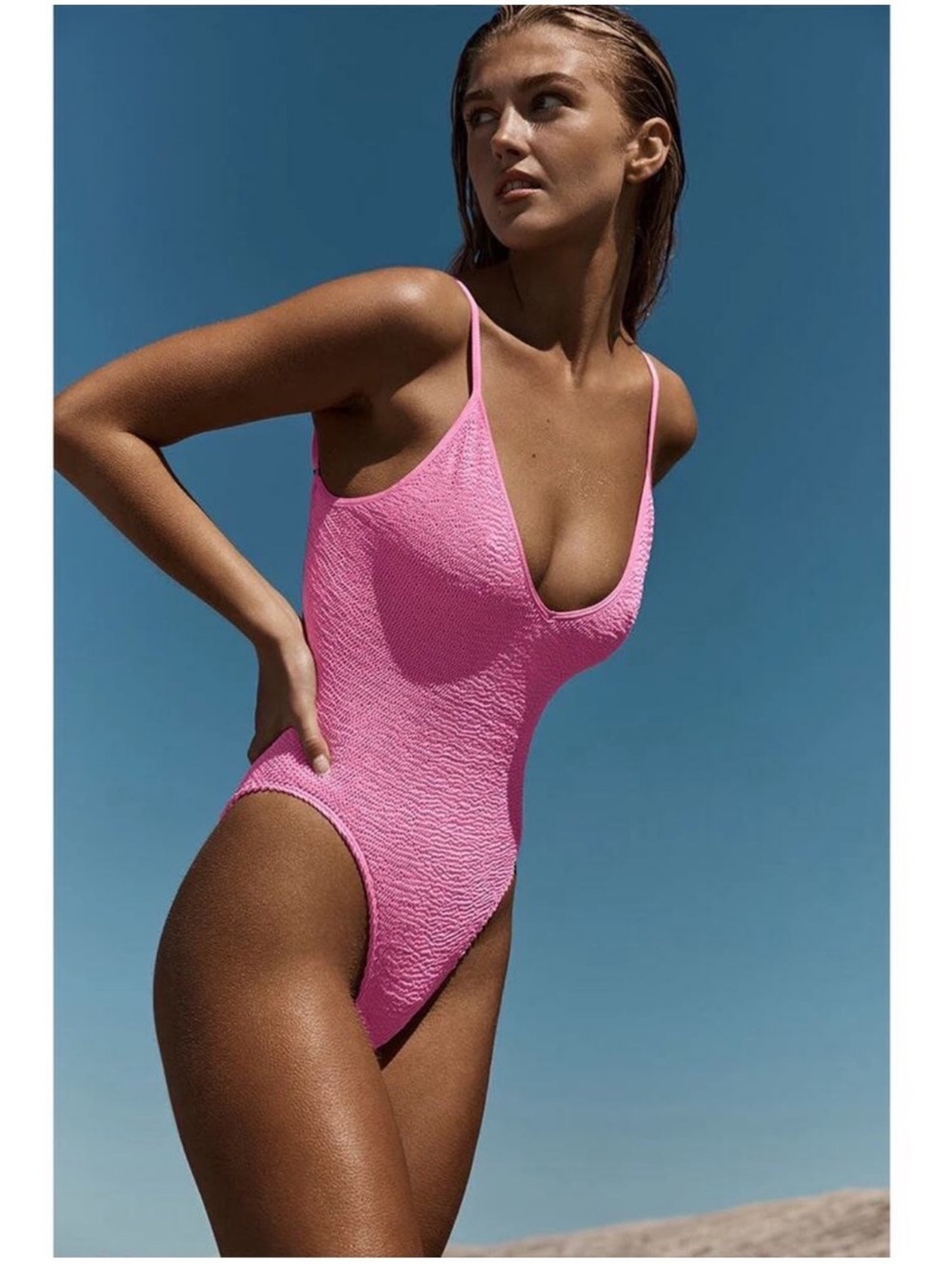 bond-eye Elena One piece Swimsuit Candy Pink